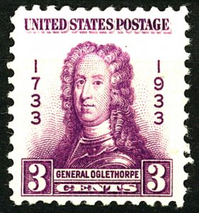 U.S. #726 MINT OG LH