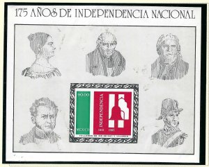 Mexico 1409 MNH SS INDEPENDENCE [D5]
