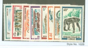 Congo, Peoples Rep. (ex Fr. Congo) #268-275 Mint (NH) Single (Complete Set)