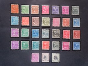 #803-833 1/2c - $2 Presidential Issues MNH OG VF/XF #6c CV $75.00 New Mounts