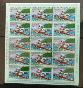 Guinea Ecuatorial 1972 Olympics Ship Sport Kiel Set x 15 MNH(105 Stamps) GU13