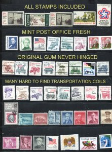 Quality Mint selection  44 stamps total
