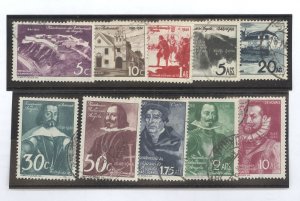 Angola #305-314 Used Single (Complete Set)