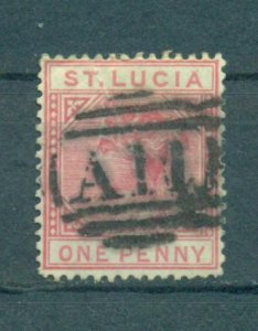 St. Lucia sc# 28 used cat value $19.00