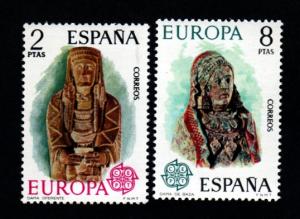 Spain # 1804-1805 Mint Europa!