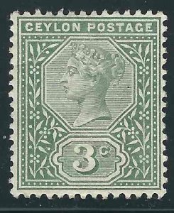 Ceylon 133 SG 257 MH VF 1900 SCV $4.75