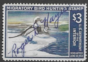US RW  34  1967  $ 3.00  Fed Duck Stamp VF  used