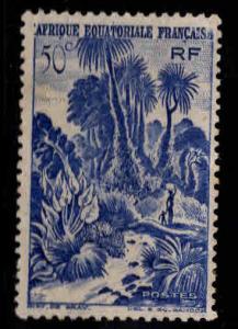 French Equatorial Africa  AEF Scott 169 MH* stamp