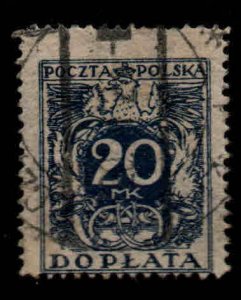 Poland Scott J45 Used Postage Due stamp