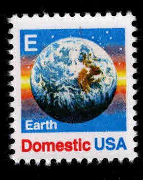 USA Scott 2277 MNH** 25c E earth stamp 1988