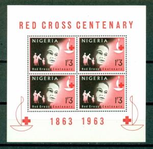 Nigeria Scott #149a MNH Red Cross Centenary CV$12+