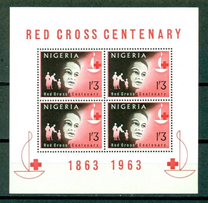 Nigeria Scott #149a MNH Red Cross Centenary CV$12+