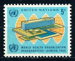 United Nations - New York #156 Single Unused