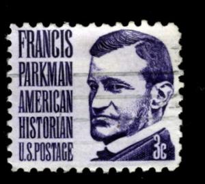 1281, Prominent Americans: F. Parkman, Single, Used, NH, VF