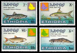 Ethiopia 1985 Scott #1118-1121 Mint Never Hinged