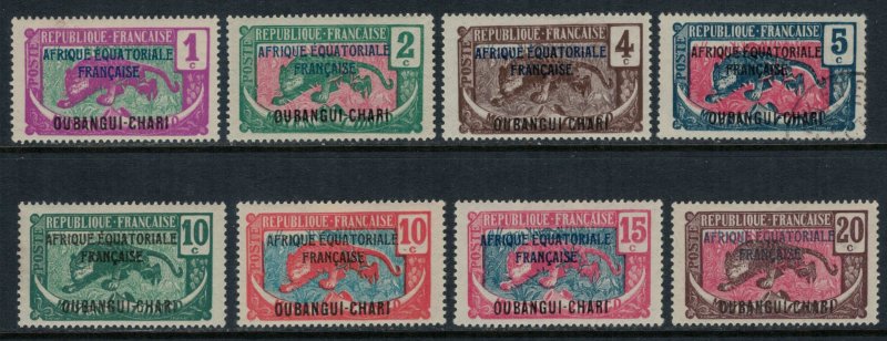 Ubangi-Shari #41-7,9*  CV $5.05