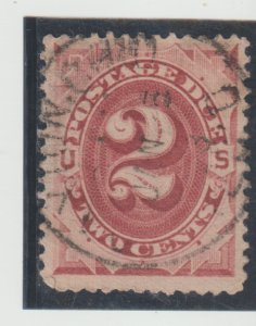 US Scott#J23 VF-XF 1891s 2c Postage Due with A SON Town Cancelation