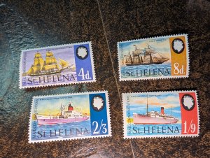St Helena 139, 224-227, 228-231, 267-270, 318-323 all are mnh/mh