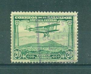 El Salvador sc# C12 used cat value $.25