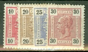 DA: Austria 97-100 mint CV $151