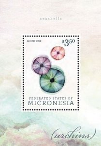 Micronesia 2013 - Seashells - Souvenir Stamp Sheet - Scott #1040 - MNH