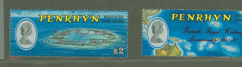 Penrhyn #352-353  Single (Complete Set)