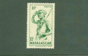 MADAGASCAR 269 MNH BIN$ 0.55