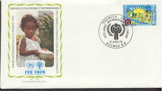 New Caledonia FDC Children year