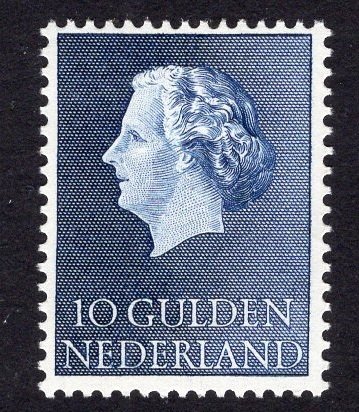 Netherlands  #364  MNH  1957   Juliana 10 g