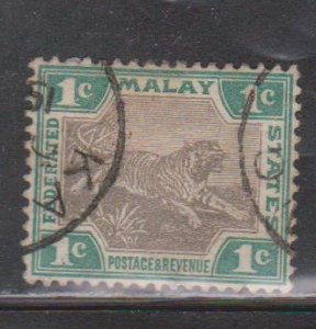 MALAYA Scott # 18a Used - Tiger