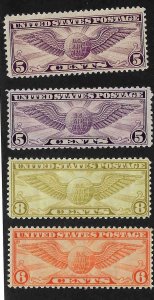 C12,C16,C17,C19 Mint,OG,H... SCV $20.00