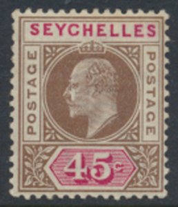 Seychelles SG 53  SC# 45  MVLH  1903 see details and scans 