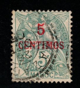 French Morocco Scot 15 Used  stamp