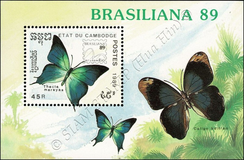 BRASILIANA 89, Rio de Janeiro: Butterfly (170A) (MNH)