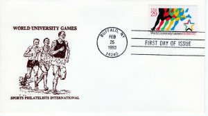 WORLD UNIVERSITY GAMES, BUFFALO, NY 1993  FDC11664