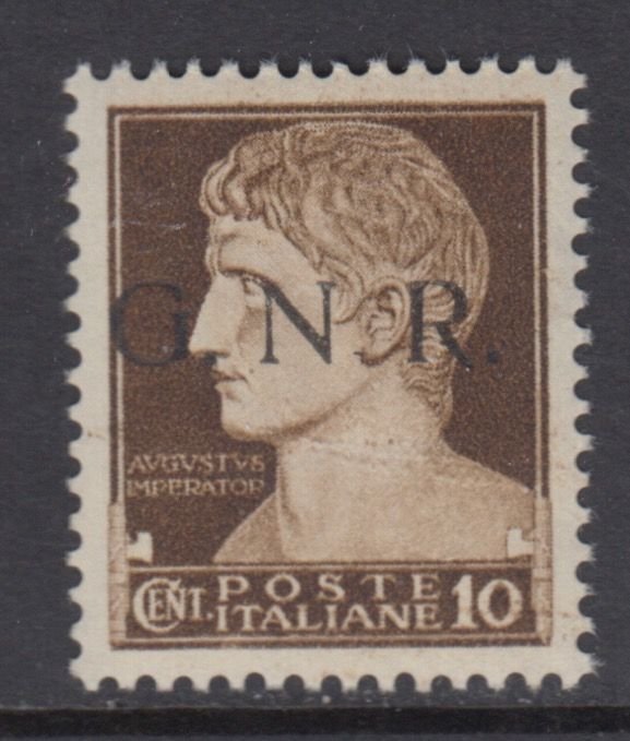 ITALY RSI n.471/Io  cv 4200$ MNH** Signed BIONDI Variety missing point after N