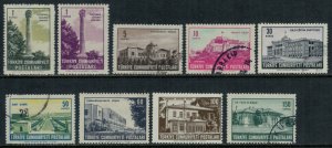 Turkey #1568-77*/u  CV $10.30