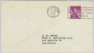 68073 - USA - POSTAL HISTORY - 1960 WINTER OLYMPIC GAMES postmark: LOS ANGELES