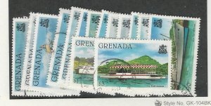 Grenada, Postage Stamp, #1003-8, 1010-18 Used, 1980 Ships