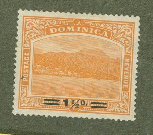 Dominica #55 Unused Single