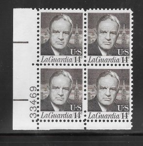 #1397 MNH Plate Block