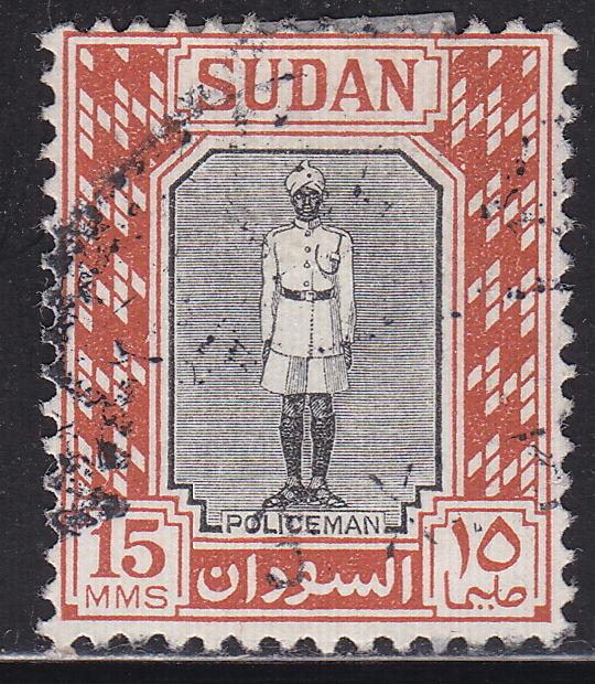 Sudan 104 Policeman 1951