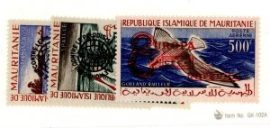 Mauritania #C14v-C16v  Single (Complete Set)