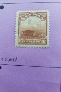 Cuba #237 Mint hinged