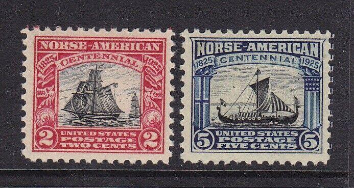 620 & 621 Set VF-XF OG mint never hinged with nice color ! see pic !