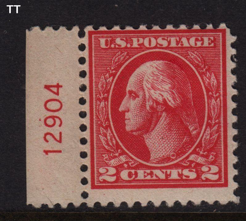 1920 Sc 528B Type VII MHRs plate number  Hebert CV $55