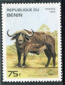 Benin 1995 BUFFALO 1 value  Perforated Mint (NH)