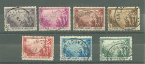 Belgium #B125-B131 Used Single (Complete Set)