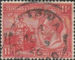 Trinidad & Tobago, #23 Used,  From 1922-28