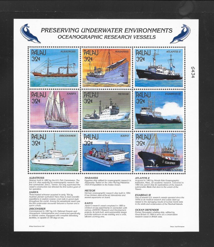 MARINE LIFE - PALAU #436  UNDERWATER ENVIRONMENT  MNH